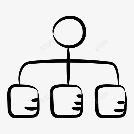 层次结构流程图信息架构svg_新图网 https://ixintu.com 流程图 层次 结构 信息 架构 方案 资金 线图 图标 集合