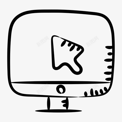 点击点击这里光标svg_新图网 https://ixintu.com 点击 这里 光标 拖动 指针 美元 线图 图标 集合
