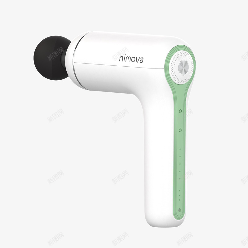 工业设计筋膜枪手持产品png免抠素材_新图网 https://ixintu.com 工业设计 筋膜枪 手持 产品
