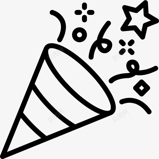 派对波普生日庆祝svg_新图网 https://ixintu.com 派对 波普 庆祝 生日 惊喜 线路
