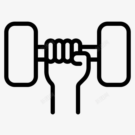 举重训练健身健身房svg_新图网 https://ixintu.com 举重 训练 健身 健身房 锻炼 爱好