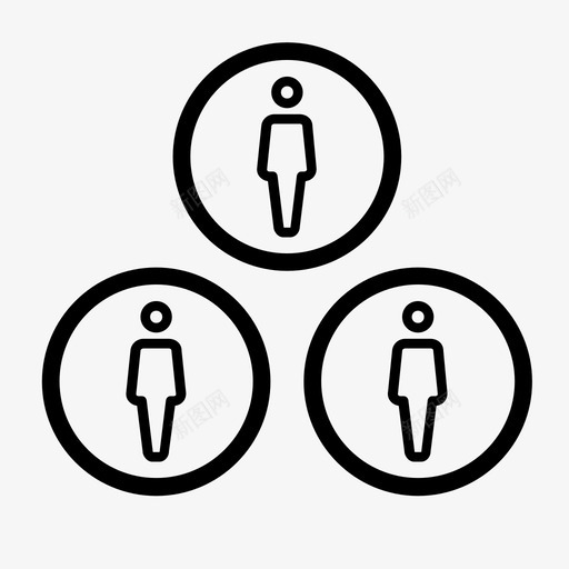 社会距离隔离人接触svg_新图网 https://ixintu.com 社会 距离 隔离 离人 接触 社交 病毒 传播 流行病