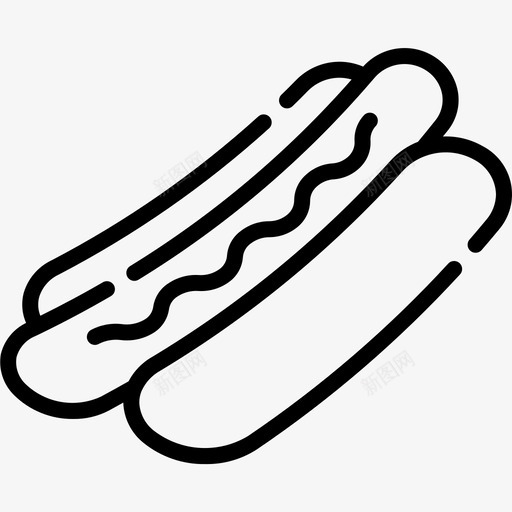 热狗食物芥末svg_新图网 https://ixintu.com 热狗 食物 芥末 三明治 香肠 啤酒节