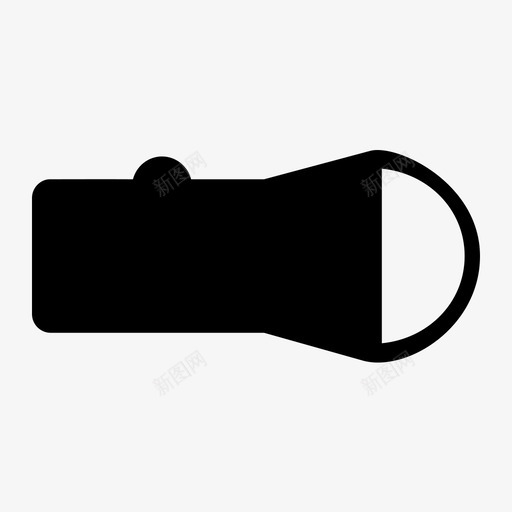 手电筒应用亮度svg_新图网 https://ixintu.com 应用 手电筒 亮度 能量 功率 固体