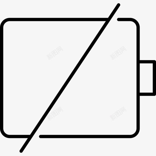 空电池能量功率svg_新图网 https://ixintu.com 电池 能量 功率 用户界面