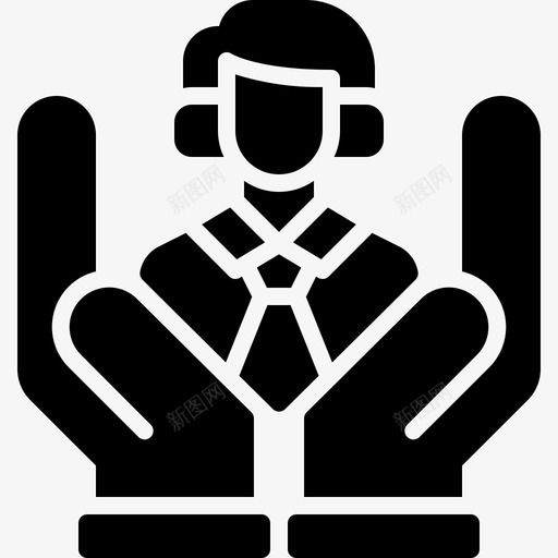 手雇员雇佣的人力资源svg_新图网 https://ixintu.com 雇员 人力资源 雇佣