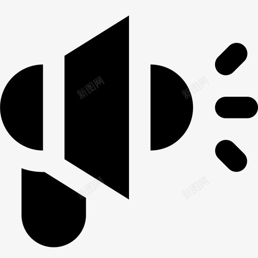 促销数字营销扩音器svg_新图网 https://ixintu.com 促销 数字 营销 扩音器 扬声器 基本 符号