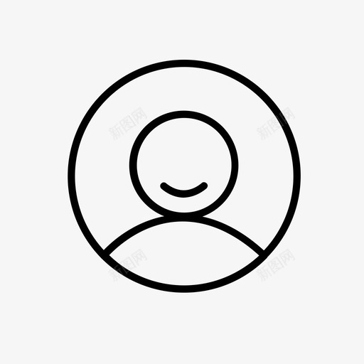 用户快乐用户人物svg_新图网 https://ixintu.com 用户 快乐 人物 个人资料 满意 用户界面 常用 图标