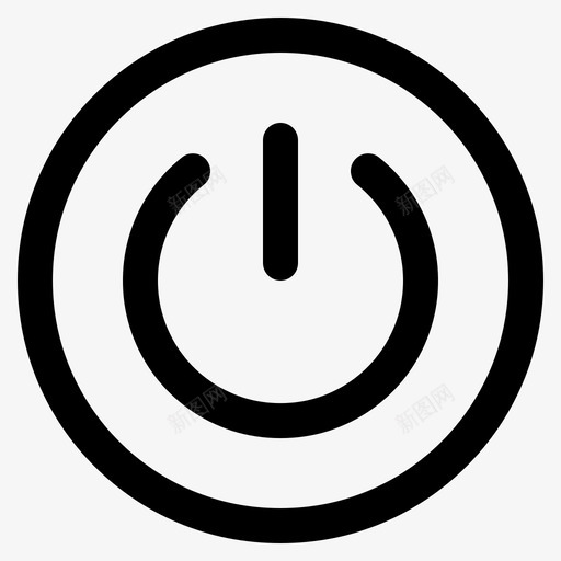 关机注销用户界面概述七svg_新图网 https://ixintu.com 关机 注销 用户界面 概述