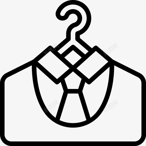 制服衣架衬衫svg_新图网 https://ixintu.com 制服 衣架 衬衫 西装 领带 人力资源 系列