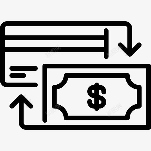 货币兑换信用卡美元svg_新图网 https://ixintu.com 货币 兑换 信用卡 美元 银行 金融 额度
