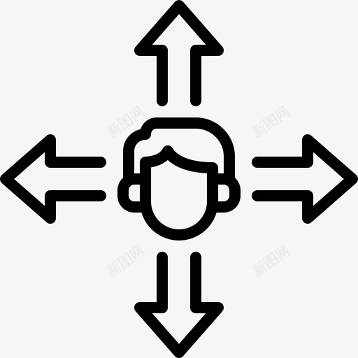 化身选择方向svg_新图网 https://ixintu.com 化身 选择 方向人 向人 技能 人力资源