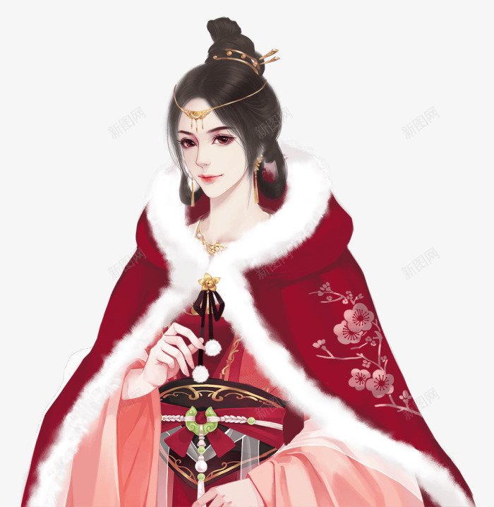 书生花瓣手绘人物png免抠素材_新图网 https://ixintu.com 书生 花瓣 手绘 人物