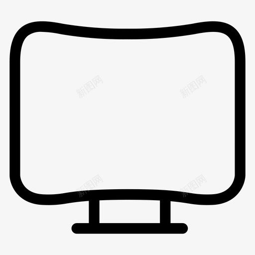 显示器计算机pc显示器svg_新图网 https://ixintu.com 显示器 计算机 电话 屏幕 扬声器 设备 资产 第卷