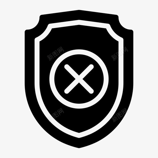 不安全危险防护svg_新图网 https://ixintu.com 不安全 危险 防护 保护 安全 标志 标志符 符号