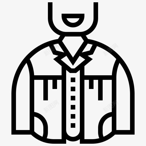 牛仔背心服装时装svg_新图网 https://ixintu.com 牛仔 背心 服装 时装 西装 系列