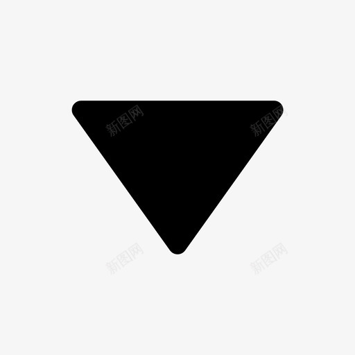 向下按钮向下箭头向下导航svg_新图网 https://ixintu.com 向下 按钮 箭头 导航