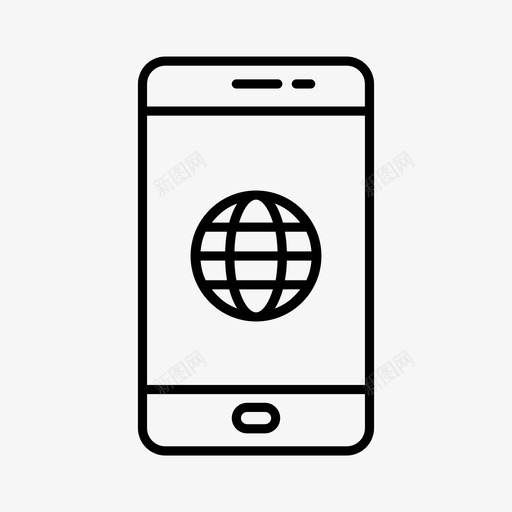 移动互联网小工具手机svg_新图网 https://ixintu.com 移动 互联网 手机 小工 工具 智能