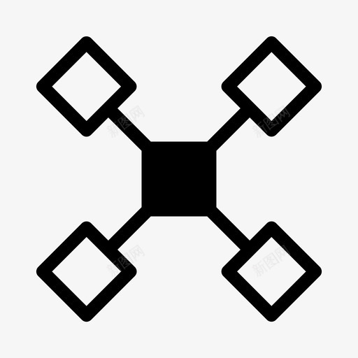 网络公司组织多层次svg_新图网 https://ixintu.com 网络公司 组织 多层次 结构 团队 合作