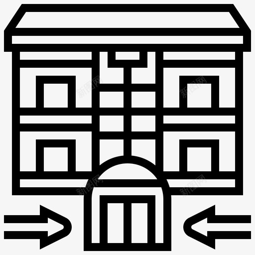 电梯大楼楼层svg_新图网 https://ixintu.com 电梯 大楼 楼层 交通 城市 要素