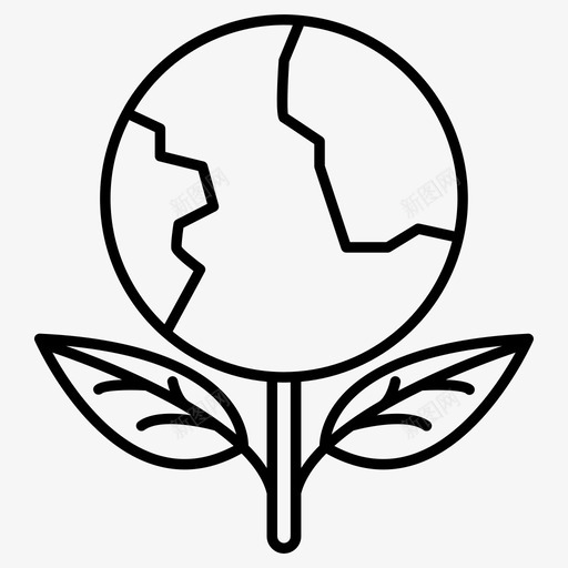 绿色星球关爱地球svg_新图网 https://ixintu.com 绿色 星球 关爱 地球 生态 世界