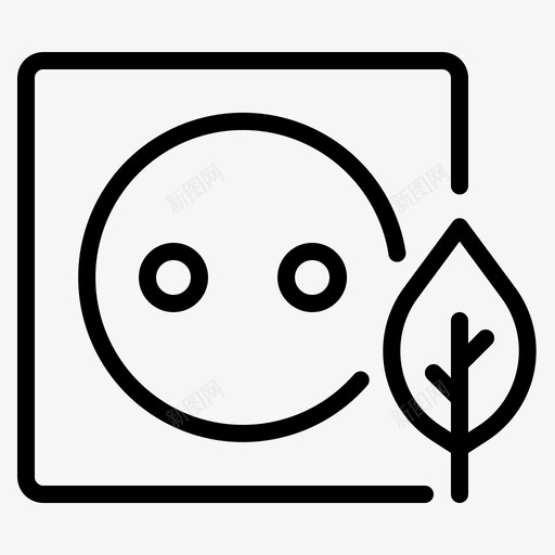 插座生态电气svg_新图网 https://ixintu.com 生态 环境 插座 电气 电力 绿色