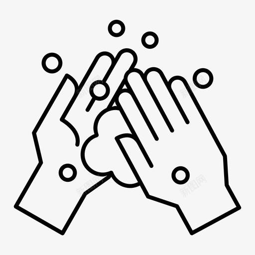 洗手避免清洁svg_新图网 https://ixintu.com 洗手 避免 清洁 病毒