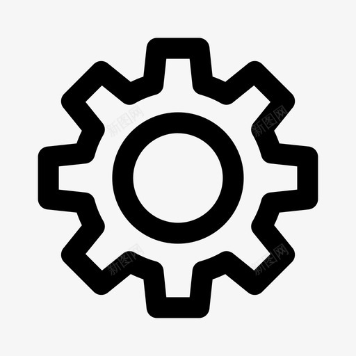 齿轮设置电子商务用户界面svg_新图网 https://ixintu.com 齿轮 设置 电子商务 用户界面