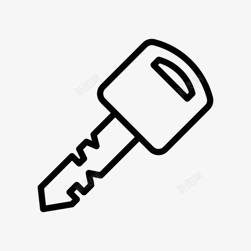 钥匙通道汽车svg_新图网 https://ixintu.com 钥匙 通道 汽车 车锁 安全 轮廓 标志