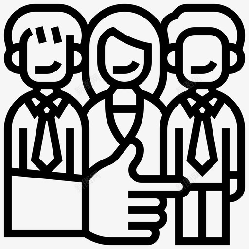 被动应聘者理想应聘者就业svg_新图网 https://ixintu.com 应聘者 被动 招聘 理想 就业 商务