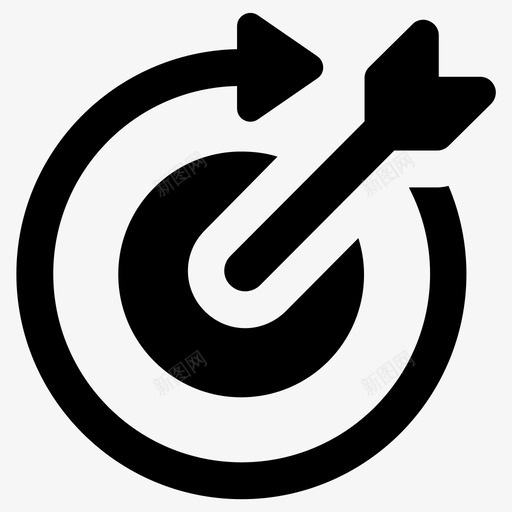 目标目的营销svg_新图网 https://ixintu.com 目标 目的 营销 重定