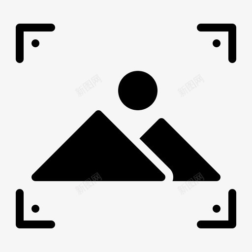 焦点物体摄影svg_新图网 https://ixintu.com 摄影 焦点 物体 字形