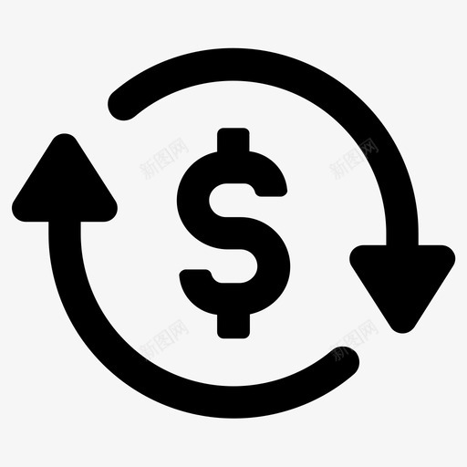 营业额现金美元svg_新图网 https://ixintu.com 营业额 现金 美元 资金 投资