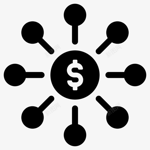 金融银行现金svg_新图网 https://ixintu.com 金融 银行 现金 美元 货币