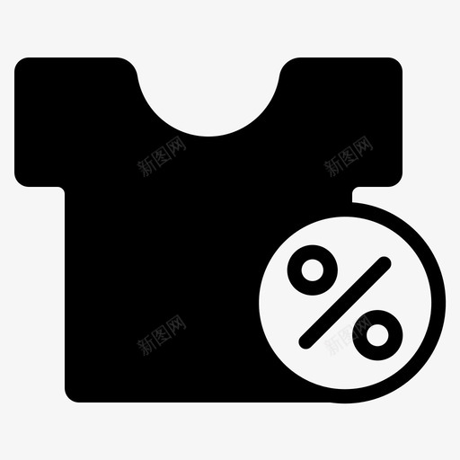衬衫折扣衣服时装svg_新图网 https://ixintu.com 衬衫 折扣 衣服 时装 黑色 星期五