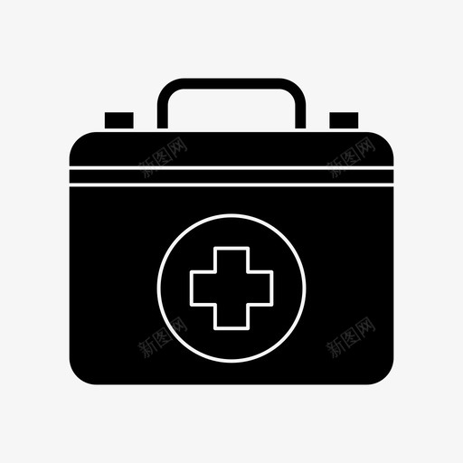 急救箱医疗箱药箱svg_新图网 https://ixintu.com 急救箱 医疗 药箱 消防员