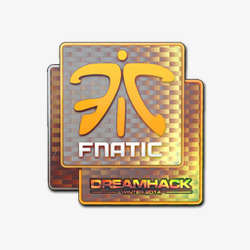 印花  Fnatic全息 2014年 DreamHack 锦标赛棒球素材