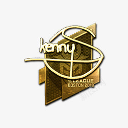 印花 kennyS金色 2018年波士顿锦标赛棒球png免抠素材_新图网 https://ixintu.com 印花 金色 波士顿 锦标赛 棒球