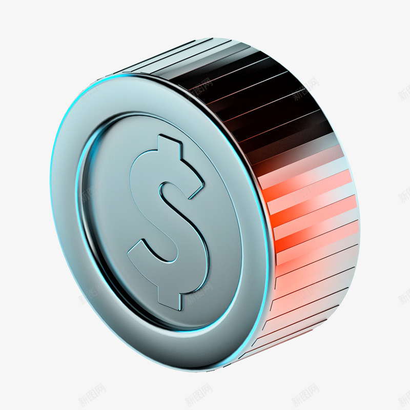 Free pack 3D icons x 6质感png免抠素材_新图网 https://ixintu.com 质感