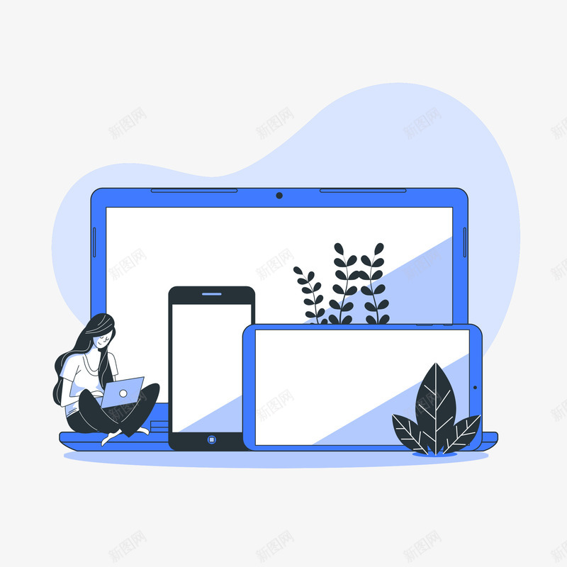 Simplo Illustration Pack平面uipng免抠素材_新图网 https://ixintu.com 平面