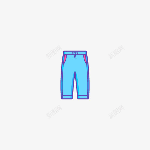 图标红蓝图标服装图标休闲裤iconpng_新图网 https://ixintu.com 图标 红蓝图标 服装图标 休闲裤icon