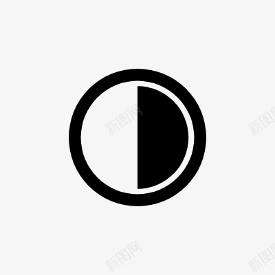 对比度亮度icon线性小图标PNG下载png_新图网 https://ixintu.com 亮度 对比度 icon 线性 小图标