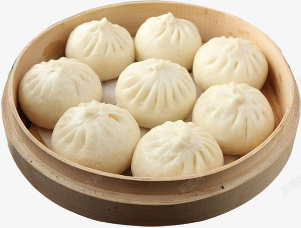 一屉小笼包pngpng免抠素材_新图网 https://ixintu.com 小笼包 一屉小笼包 包子 小包子 肉包子 肉包