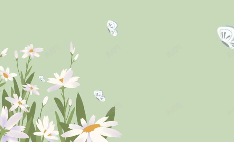 清新简约背景名片jpg设计背景_新图网 https://ixintu.com 清新 简约 背景 名片 花