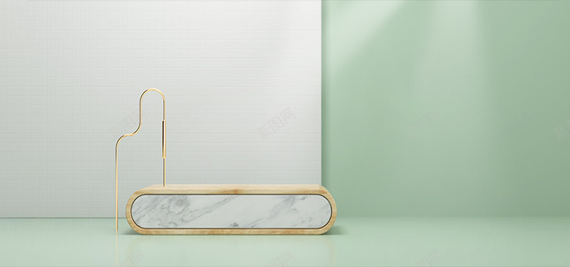 简约banner背景jpg设计背景_新图网 https://ixintu.com C4D简约背景 储物banner 海报banner 简洁物品 阿里banner