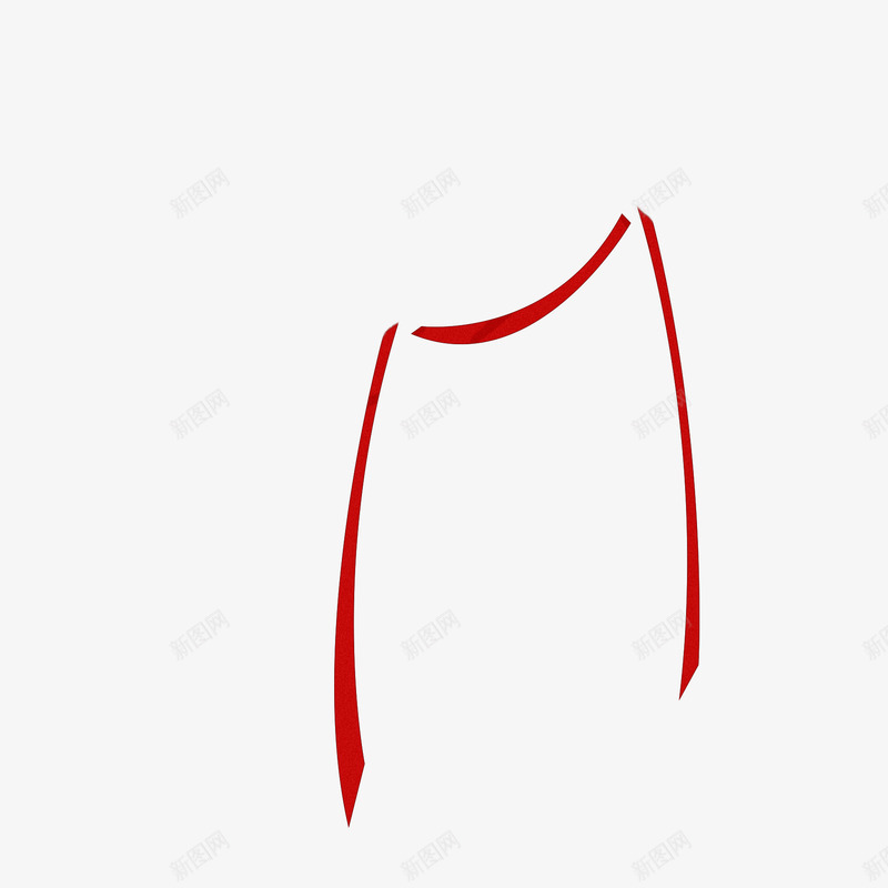 赤韵丝带2png免抠素材_新图网 https://ixintu.com 赤韵 丝带