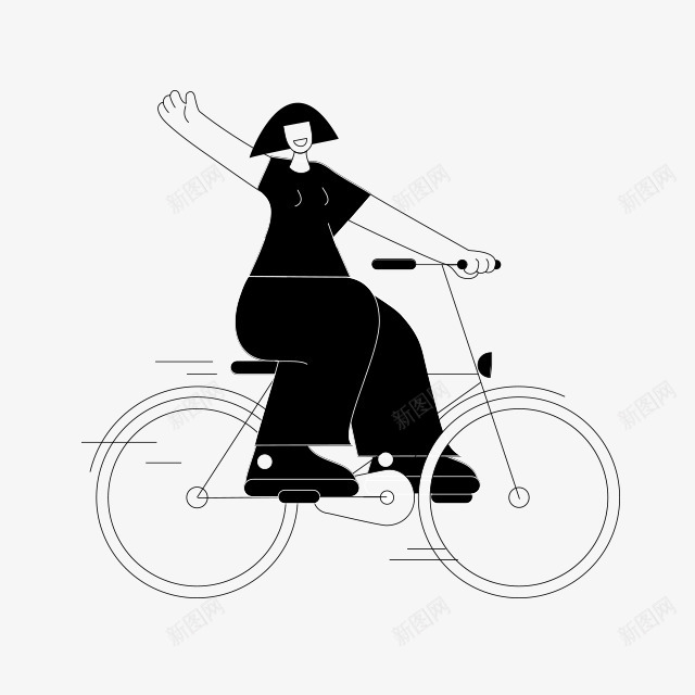 Jane 18 fun vector illustrations proving Jane can do anything she wants插画png免抠素材_新图网 https://ixintu.com 插画