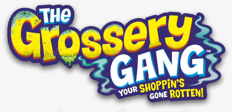The Grossery Gang Official Site字体png免抠素材_新图网 https://ixintu.com 字体