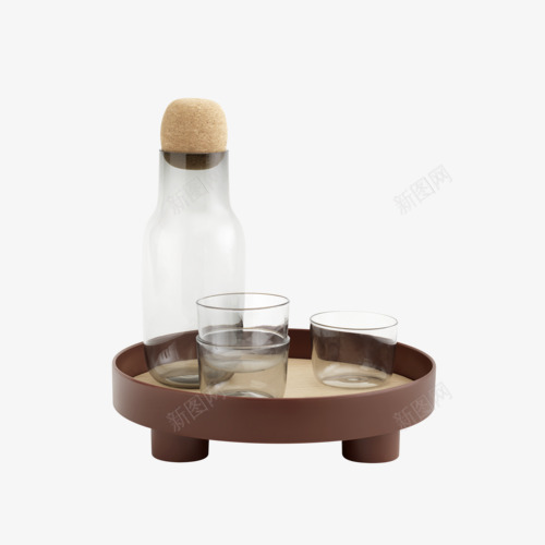 Platform Tray null软装摆件陈设png免抠素材_新图网 https://ixintu.com 软装 摆件 陈设