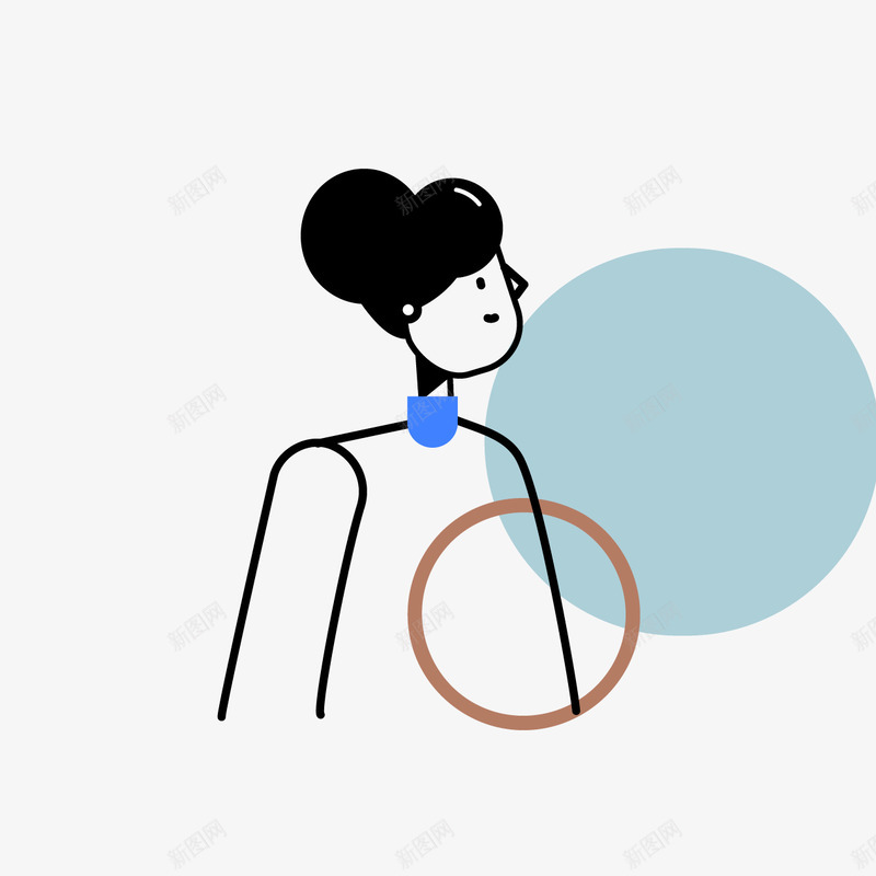teamworkallfiles手绘漫画人物amp形象png免抠素材_新图网 https://ixintu.com 手绘 漫画 人物 形象